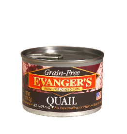 EVANGER'S Evanger's Grain Free Quail