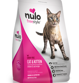NULO Nulo Freestyle Chicken & Cod Grain Free Cat & Kitten Food 5 lb