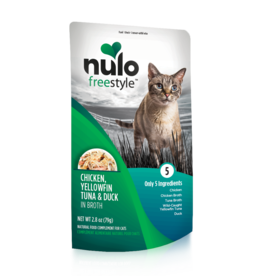 NULO Nulo FreeStyle Chicken, Yellowfin Tuna & Duck Cat Food Topper 2.8 oz