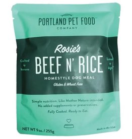 PORTLAND PET FOOD PPF Rosies Beef N Rice Meal