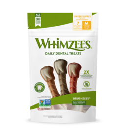 WELLPET WHIMZEES BRUSHEES DAILY MED 7 PC