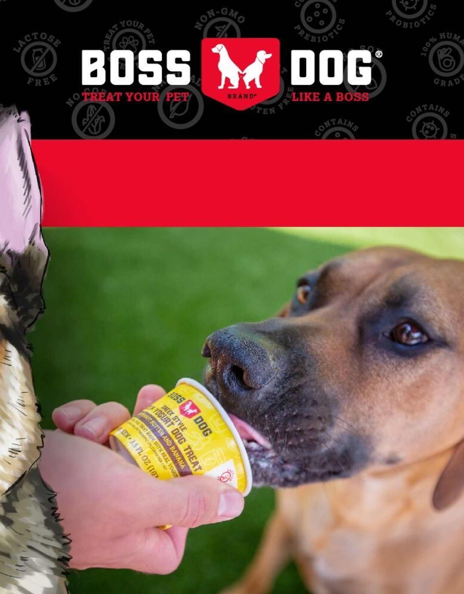 BOSS DOG BossDog FZN Yog Ched Bacon 3.5z