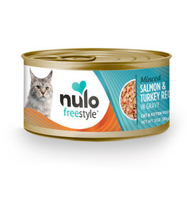 NULO Nulo Freestyle Minced Salmon & Turkey in Gravy Cat 3 oz