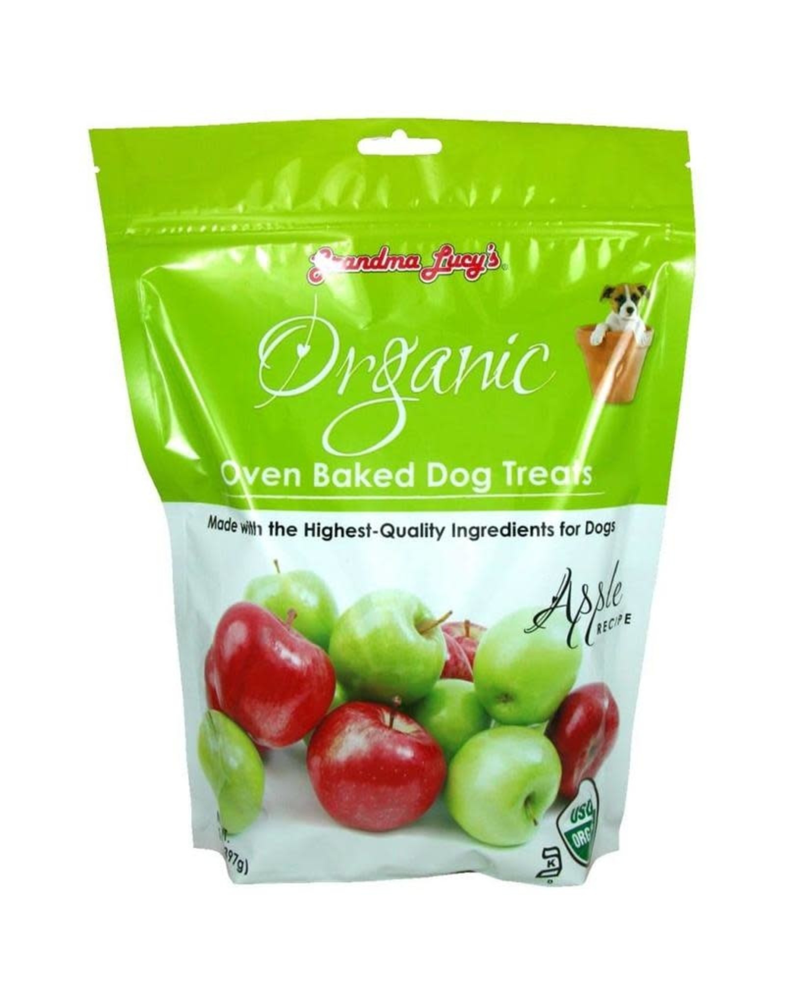GRANDMA LUCY Grandma Lucy's Crunchy Dog Treats Organic Apple 14 oz