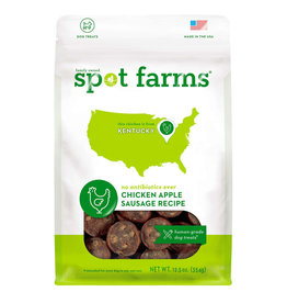 SPOT FARMS Spot Farms Chicken Apple Sausage Recipe Dog Treats, 12.5-oz bag