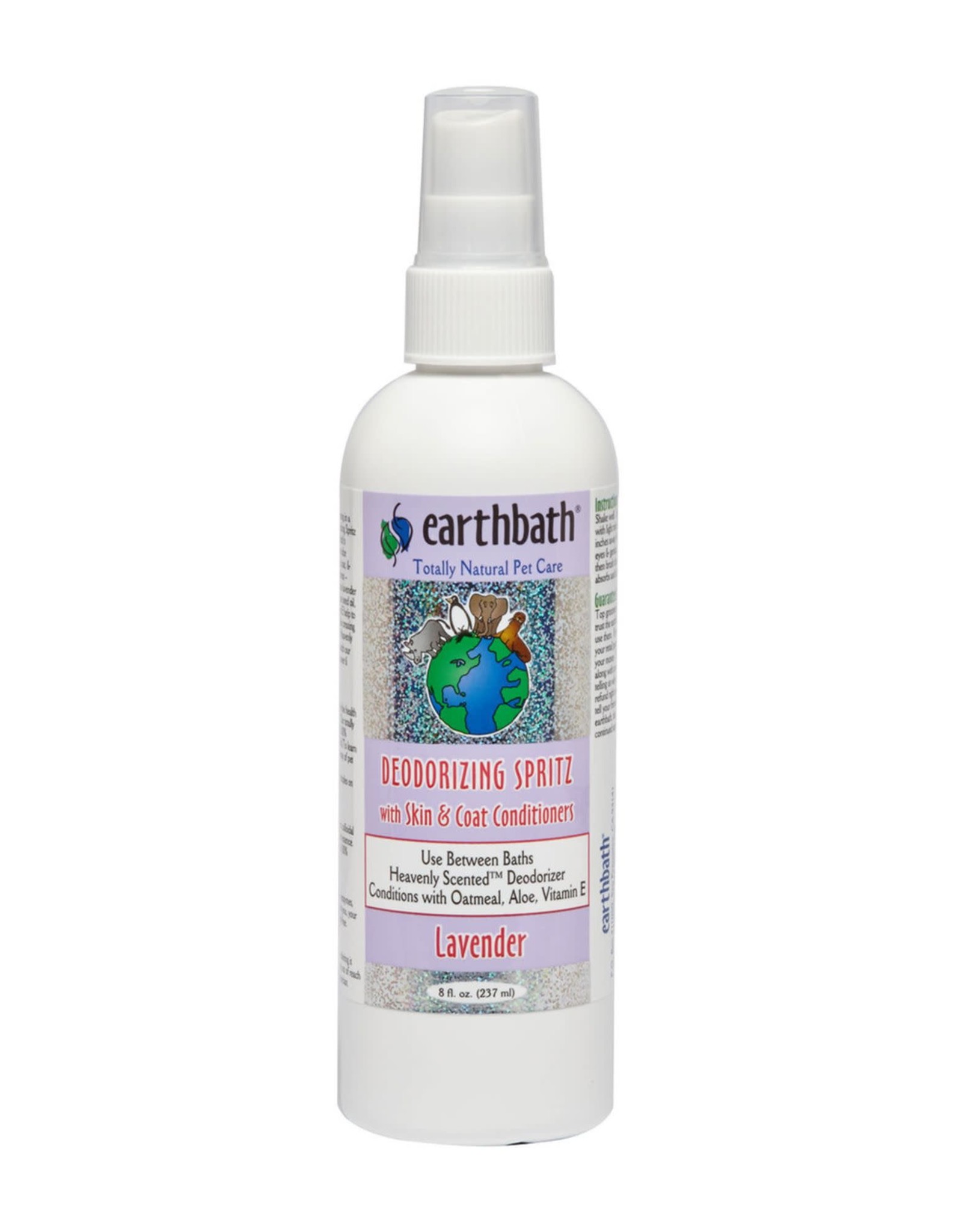 EARTHBATH Earthbath Deodorizing Lavender Spritz With Skin & Coat Conditioners 8oz