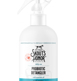 SKOUTS HONOR Skout's Honor Probiotic Unscented Daily-Use Dog Detangler Spray 8-oz bottle
