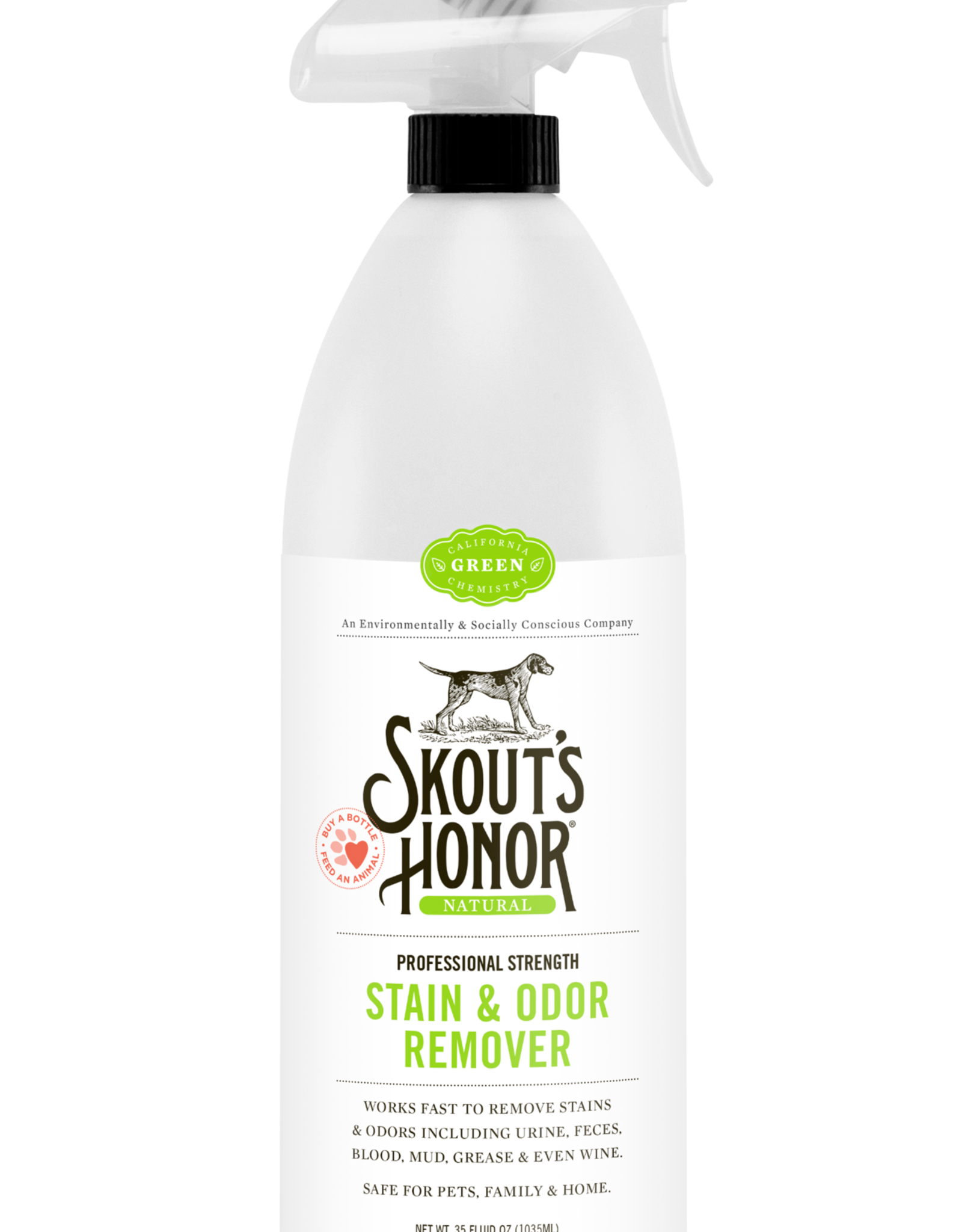SKOUTS HONOR Skout's Honor Professional Strength Stain & Odor Remover 35 oz