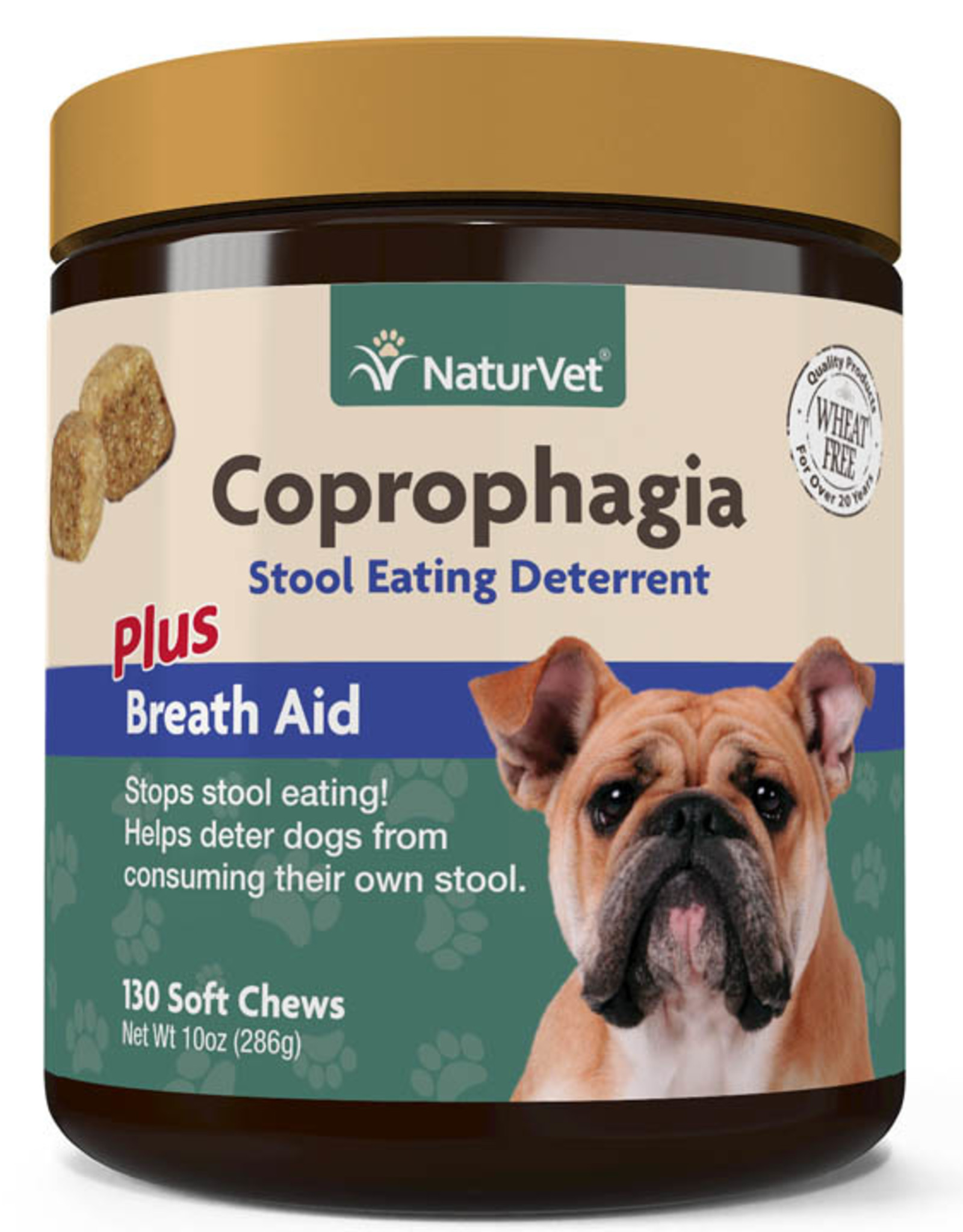 NATURVET NATURVET Coprophagia Stool Eating Deterrent Soft Chews 130CT
