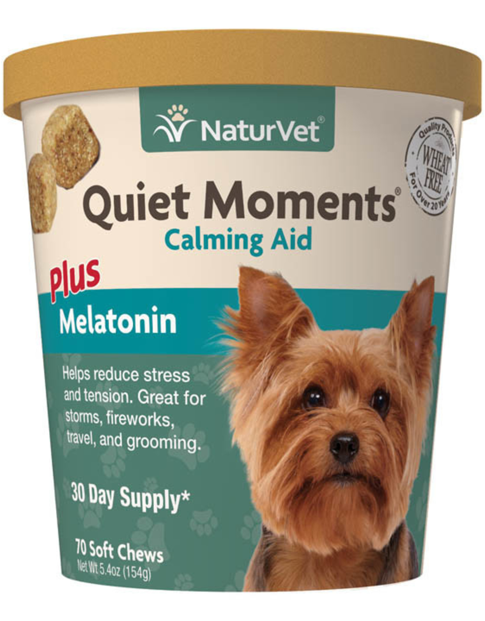 NATURVET NATURVET Quiet Moments® Dog Soft Chews Plus Melatonin 70ct
