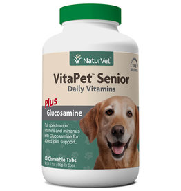 NATURVET NATURVET VitaPet™ Senior Daily Vitamins Soft Chews  60 ct