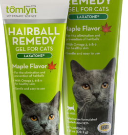 TOMLYN Tomlyn Laxatone Hairball Remedy Maple Flavor Gel Cat Supplement 4.25-oz