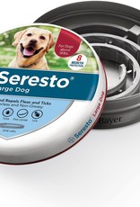 BAYER Seresto 8 Month Flea & Tick Prevention Collar for Sm and Lg  Dogs