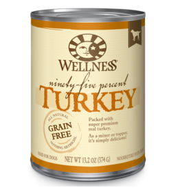 WELLPET Wellness Ninety-Five Percent Turkey Mixer or Topper 13.2 oz