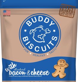 CLOUD STAR Buddy Biscuits with Bacon & Cheese Oven Baked Dog Treats 3.5 lbs
