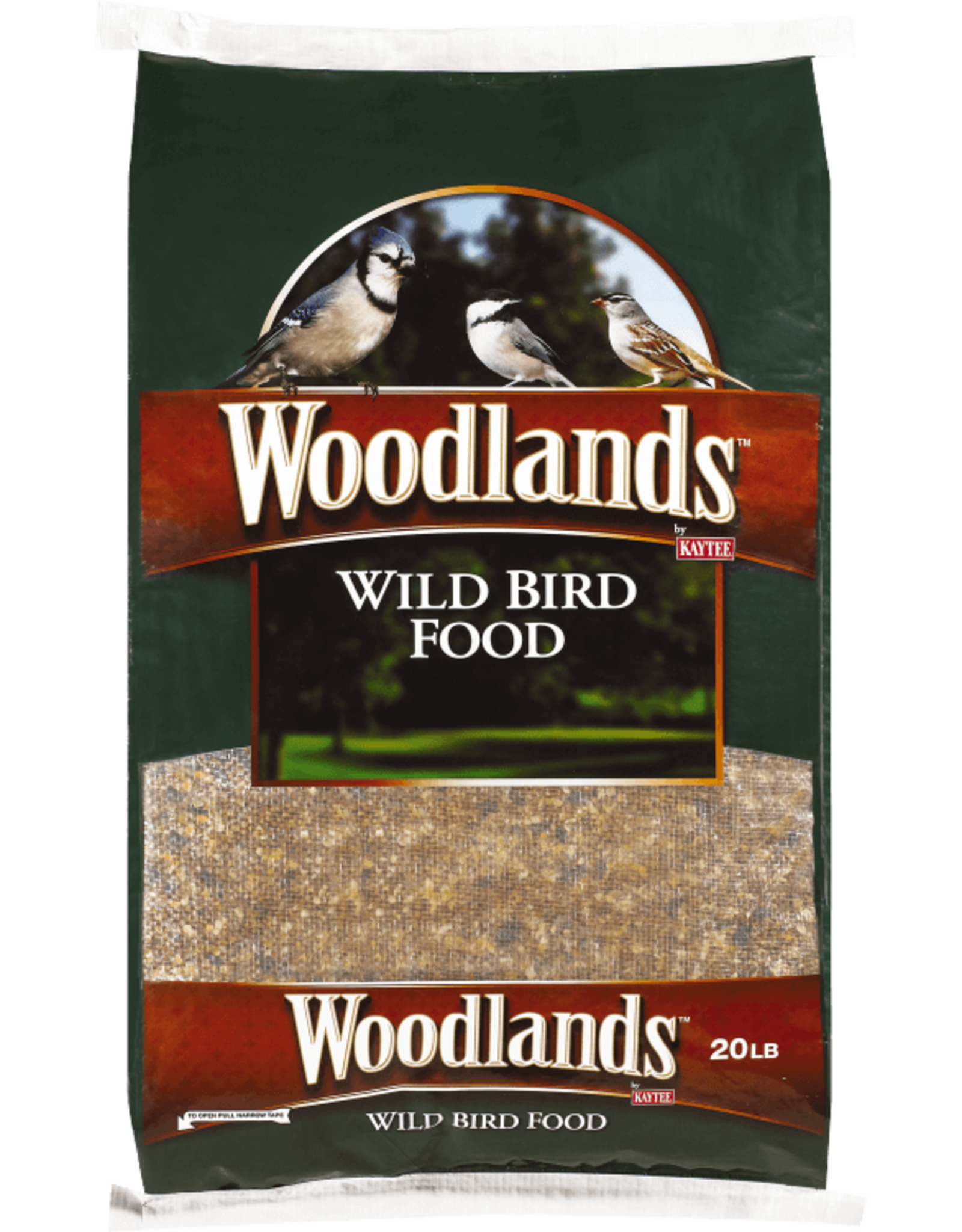 KAYTEE PRODUCTS INC Kaytee Woodlands Wild Bird Food 20 lbs