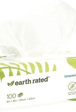 EARTH RATED EARTH RATED Unscented 100ct USDA Certified Biobased Wipes