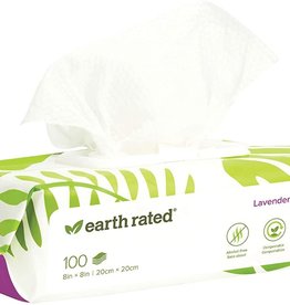 EARTH RATED EARTH RATED Lavender 100 ct USDA Certified Biobased Wipes
