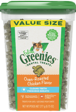 NUTRO COMPANY Feline GREENIES Dental Treats--Oven Roasted Chicken Flavor