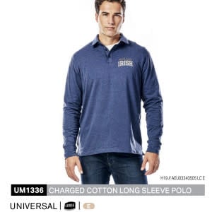 Under Armour UA Charged Cotton Long Sleeve Polo