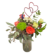 Valentine 1/2 Dozen Rose Vase