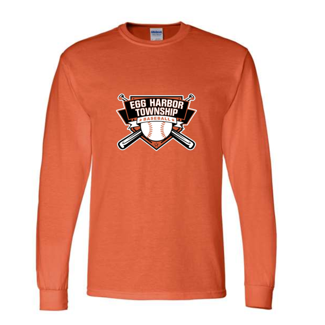 Gildan Eagles Baseball Adult Long Sleeve Tee
