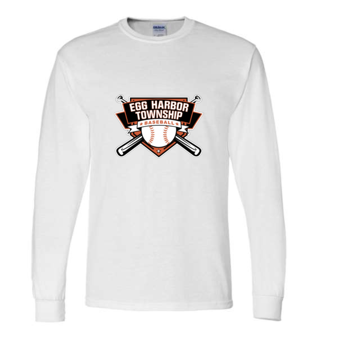 Gildan Eagles Baseball Adult Long Sleeve Tee