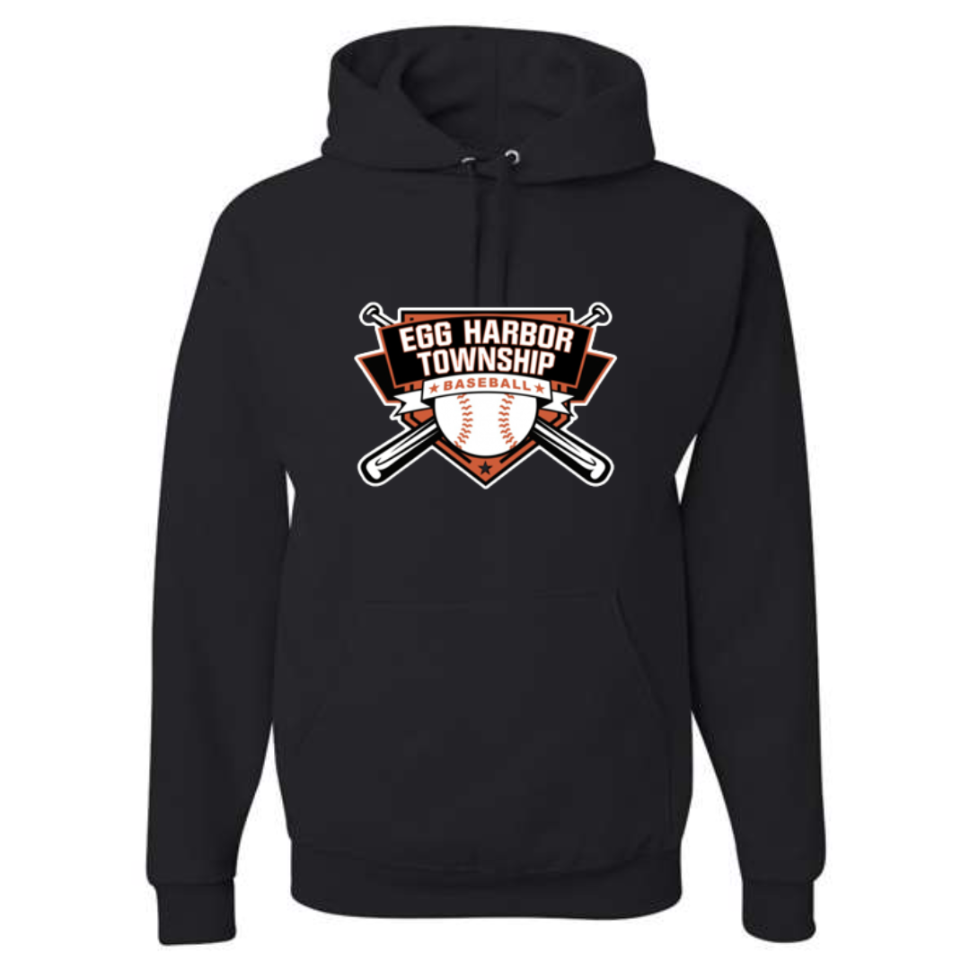 Eagles Baseball Adult Hoodie