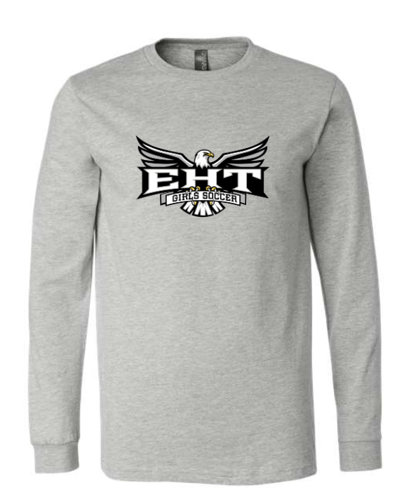 Girls Soccer Long Sleeve Tee