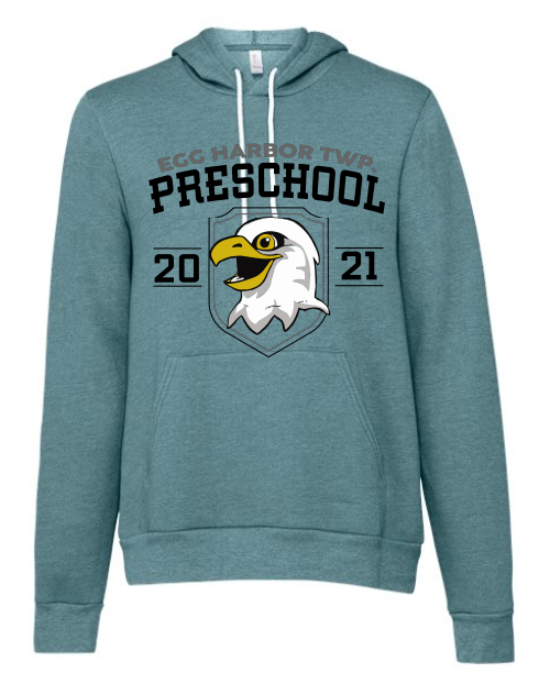 Bella Canvas Adult Hoodie - Preschool Logo