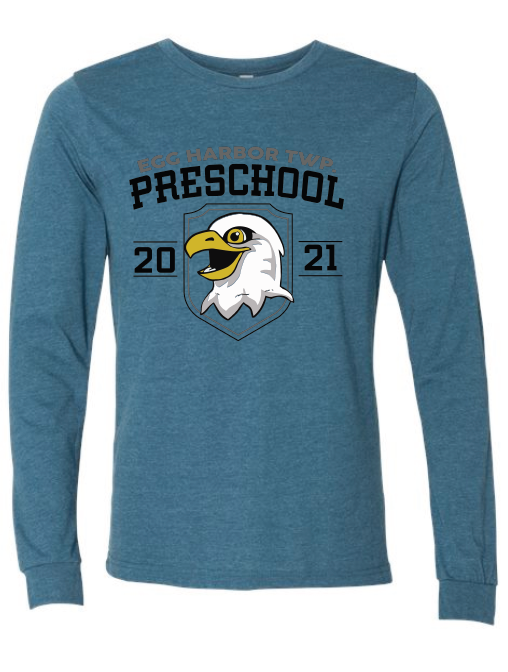 Bella Canvas Adult Long-sleeve T-Shirt - Preschool Logo