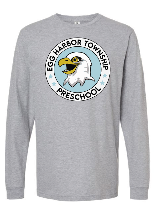 Bella Canvas Toddler Long-sleeve T-Shirt - Preschool Logo
