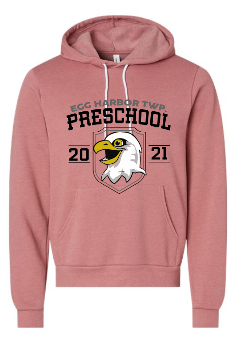 Bella Canvas Toddler Hoodie - Preschool Logo