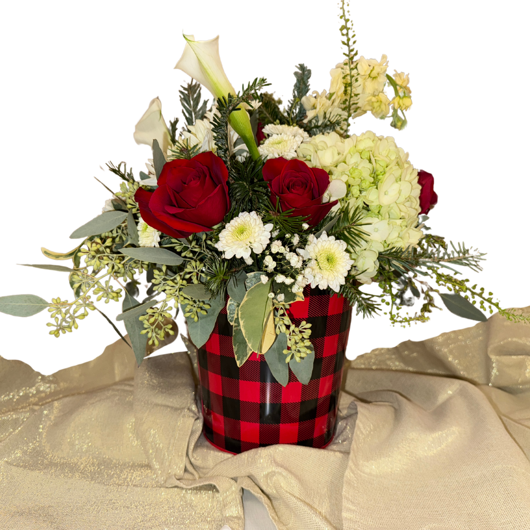 Holiday Arrangement Tin XL