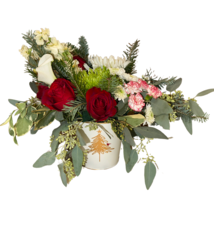 Holiday Arrangement Tin Small