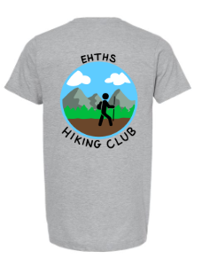 Tultex Hiking Club T-Shirt - Front & Back Logo