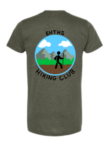 Tultex Hiking Club T-Shirt - Front & Back Logo
