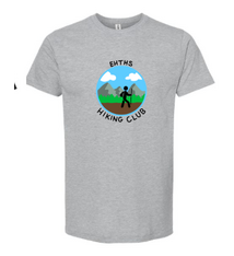 Tultex Hiking Club T-Shirt - Large Logo