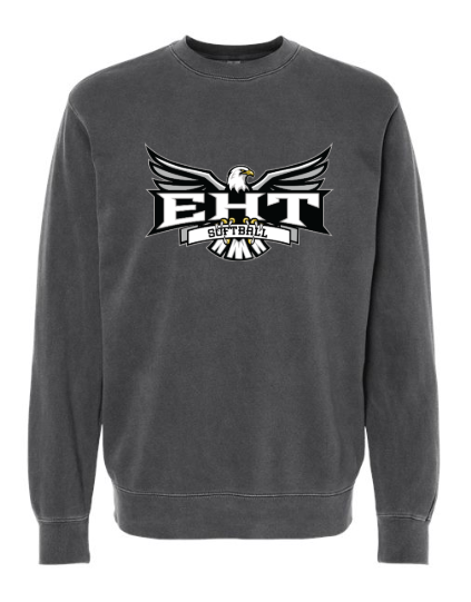 Independent Trading Softball Crew Neck