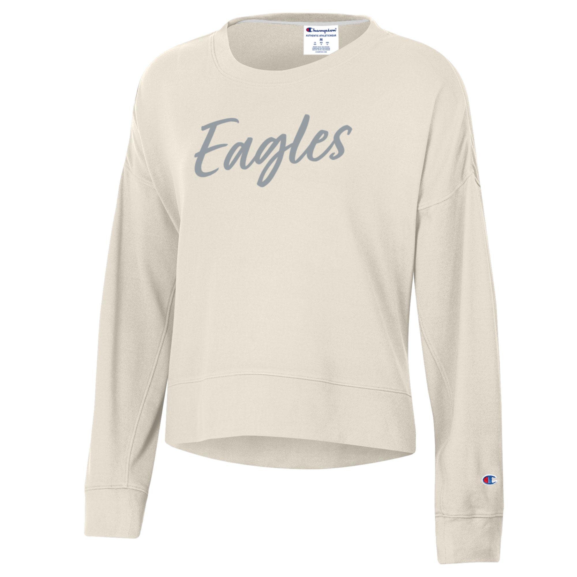 Champion Women's Sueded Crew Ivory Canvas