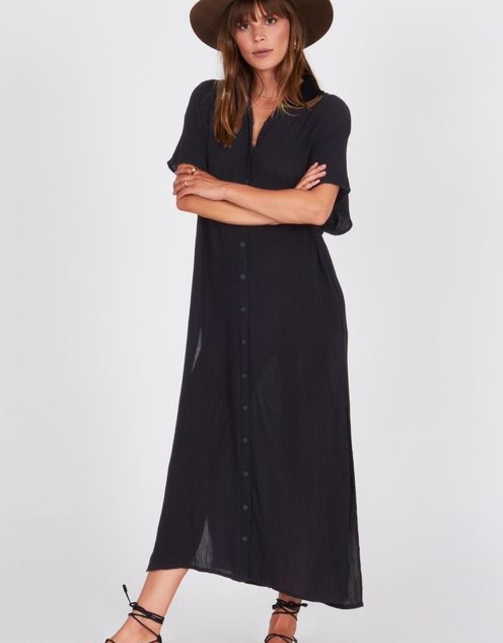 maxi shirt with slits