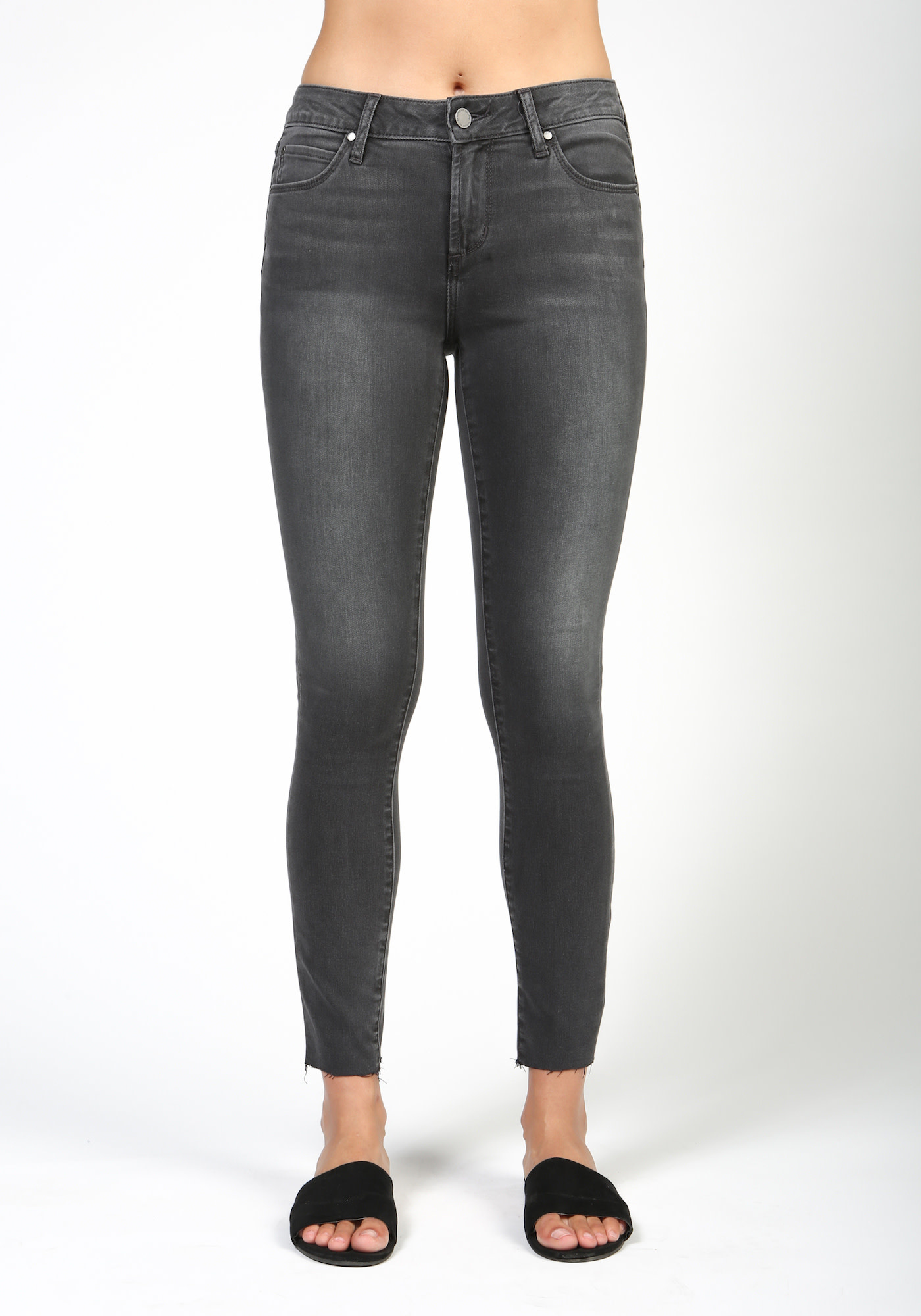 cut off hem jeans