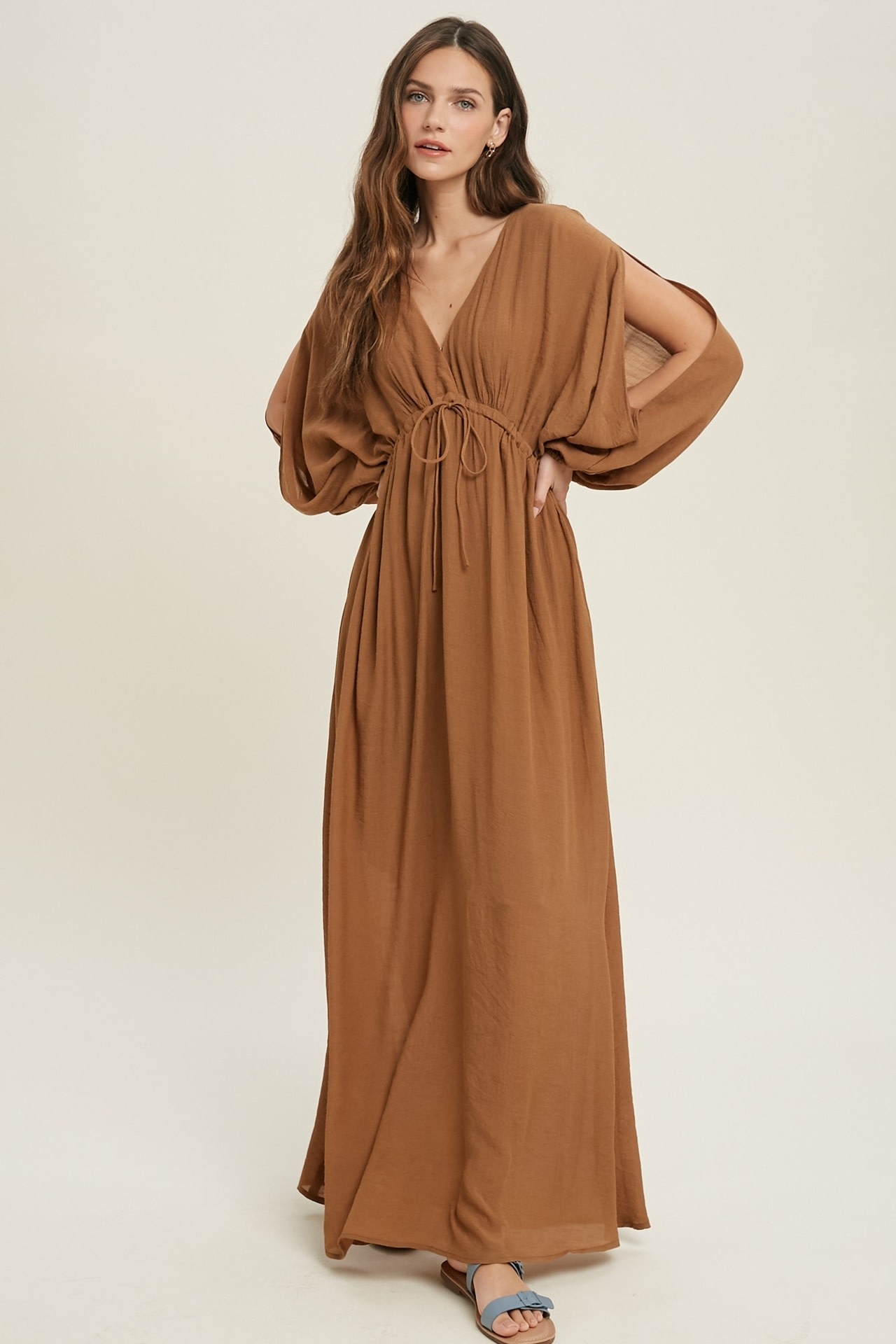 Wishlist Slit Sleeve Maxi Dress | Curated Specialty Boutique Carrying Popular Children's Clothing and Gift Brands