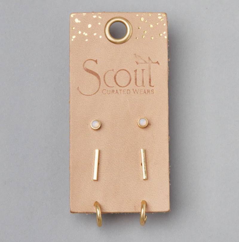 Scout Scarlett Stud Trio