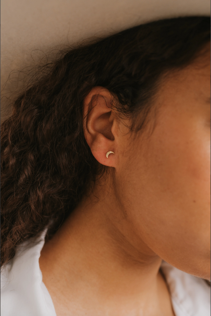 JaxKelly Sun & Moon Complement Earrings