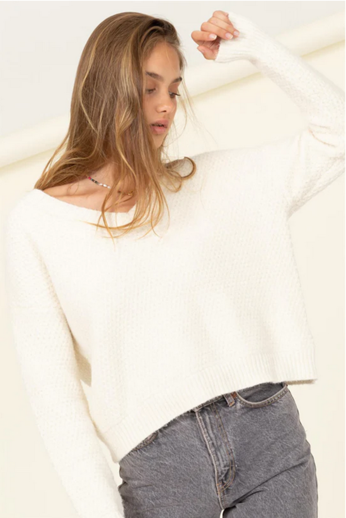 HYFVE V-Neck Chenille Sweater