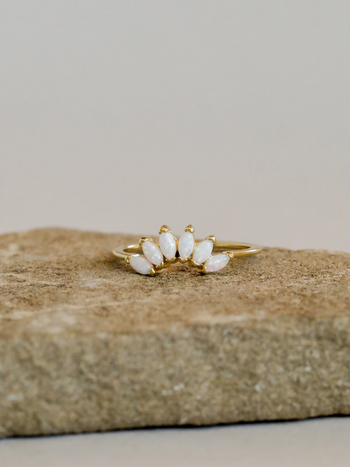 JaxKelly JaxKelly Opal Crown Ring