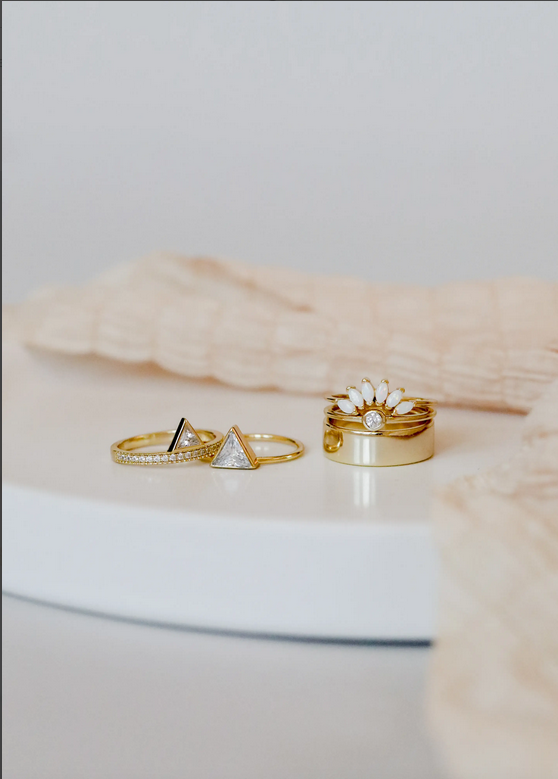 JaxKelly JaxKelly Opal Crown Ring