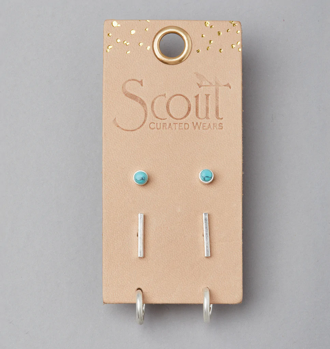Scout Scarlett Stud Trio