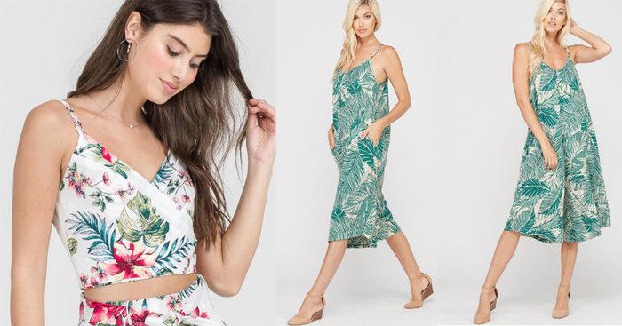 Tropical Leaf Prints